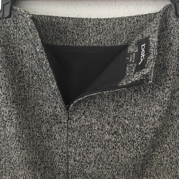 BEBE WOOL BLEND MINI SKIRT - Picture 4 of 6